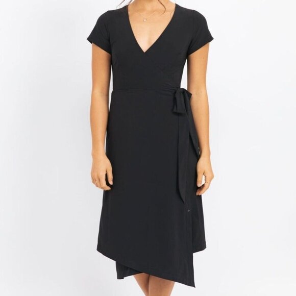 KOSAN GO TRAVEL DRESS Black Wrap Size Small Adjustable New - Picture 4 of 10